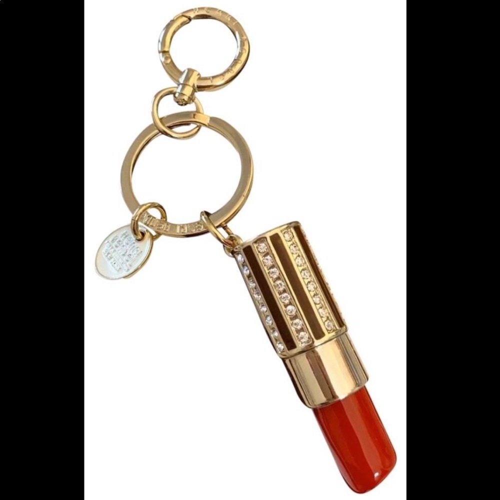 NWT! Henri Bendel Authentic Lipstick Keychain